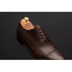 Skolyx Dark Brown Adelaide Oxford | World class shoes | Skolyx