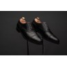 Skolyx black semi brogue oxford | Experts on quality shoes | Skolyx