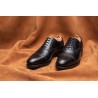 Skolyx black semi brogue oxford | Experts on quality shoes | Skolyx