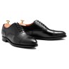 Skolyx black semi brogue oxford | Experts on quality shoes | Skolyx