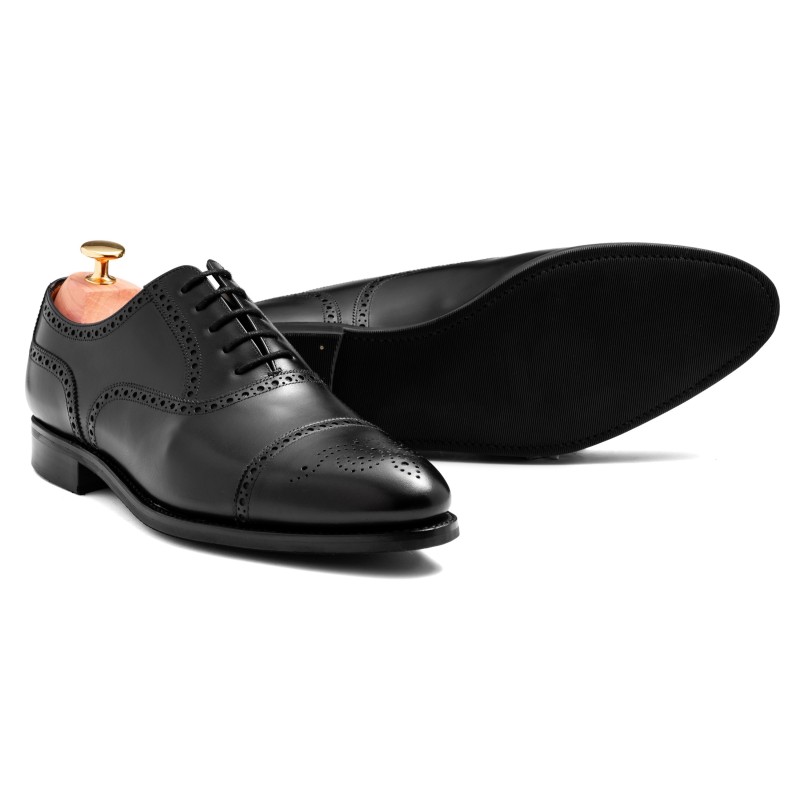 Skolyx svart semi brogue oxford | Skor i världsklass | Skolyx