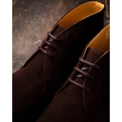 TLB Artista Chukka Boot Dark Brown Suede | Skolyx