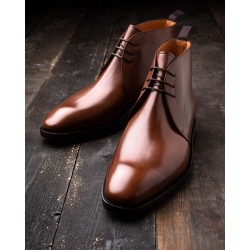 Yanko Chukka boot dark brown | Skolyx