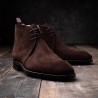 Yanko Chukka boot dark brown suede | Skolyx