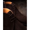 Yanko Chukka boot dark brown suede | Skolyx