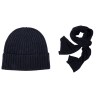 Cashmere blend beanie and cashmere blend scarf package | Skolyx