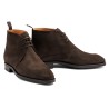 Yanko Chukka boot dark brown suede | Skolyx