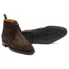 Yanko Chukka boot dark brown suede | Skolyx