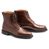 Yanko derby boot brown grain | Experts on quality shoes | Skolyx