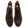 Yanko derby boot dark brown suede | Skolyx