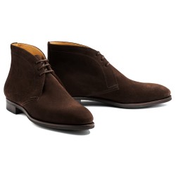 TLB Artista Chukka Boot Dark Brown Suede | Skolyx