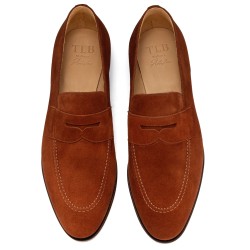 TLB Artista Penny Loafer Polo Suede | Skolyx