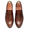 Skolyx Dark Brown Penny Loafer | World class shoes | Skolyx