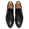 Skolyx black semi brogue oxford | Experts on quality shoes | Skolyx