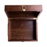 Shoe care valet box in walnut | Skolyx