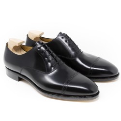 TLB Artista Brogued Cap Toe Oxford Black | Skolyx