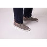 Skolyx Premium sneaker in light grey suede | Skolyx