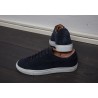 Skolyx premium-sneaker i mörkblå mocka | Skolyx