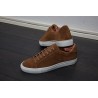 Skolyx Premium sneaker in medium brown suede | Skolyx