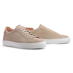 Skolyx Premium sneaker in sand suede | Skolyx