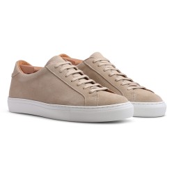 Skolyx Premium sneaker in sand suede | Skolyx