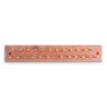 Tie rack in cedar wood | Experts on clothing care | Skolyx