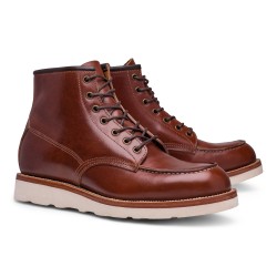 Midas x Skolyx Moc toe boot brown pullup | Skolyx