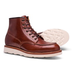 Midas x Skolyx Moc toe boot brown pullup | Skolyx