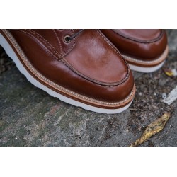 Midas x Skolyx Moc toe boot brown pullup | Skolyx