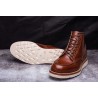 Midas x Skolyx Moc toe boot brown pullup | Skolyx