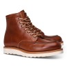 Yanko Moc toe boot medium brown | Skolyx