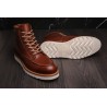 Yanko Moc toe boot medium brown | Skolyx