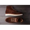 Yanko Moc toe boot brown suede | World class shoes | Skolyx