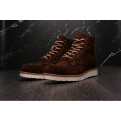 Yanko Moc toe boot brown suede | World class shoes | Skolyx