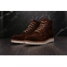 Yanko Moc toe boot brown suede | World class shoes | Skolyx