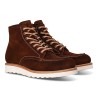 Yanko Moc toe boot brown suede | World class shoes | Skolyx