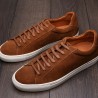 Skolyx Premium sneaker medium brown suede EU44 - sample