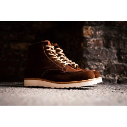 Yanko Moc toe boot brown suede | World class shoes | Skolyx