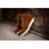 Yanko Moc toe boot brown suede | World class shoes | Skolyx