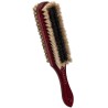 Shoe brush double sided - soft and stiff bristles | Skolyx