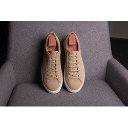 Skolyx Premium sneaker in sand suede | Skolyx