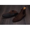 TLB Artista Chelsea Boot Dark Brown suede | Skolyx