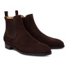 TLB Artista Chelsea Boot Dark Brown suede | Skolyx