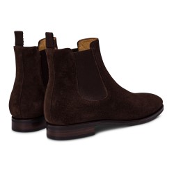 TLB Artista Chelsea Boot Dark Brown suede | Skolyx