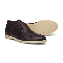 Yanko Traveler Shoes dark brown deerskin