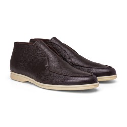 Yanko Traveler Shoes dark brown deerskin