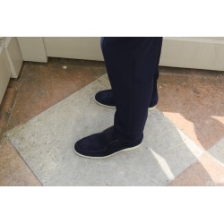 Yanko Traveler Shoes navy suede | Skolyx