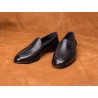 Yanko classic Belgian loafer black deerskin