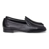 Yanko classic Belgian loafer black deerskin