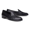 Yanko classic Belgian loafer black deerskin